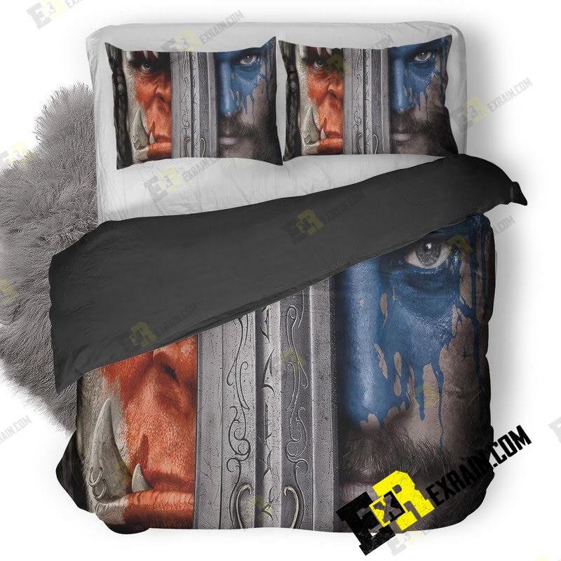 Warcraft Movie Hd 3D Customized Duvet Cover Bedding Set