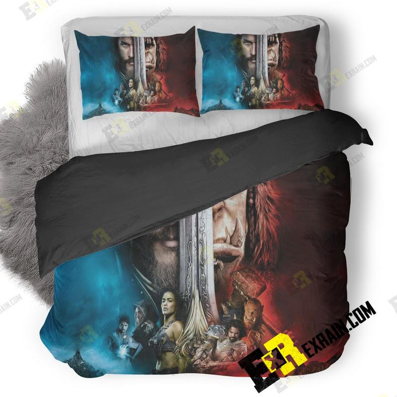 Warcraft Movie Hd 3D Customized Duvet Cover Bedding Set