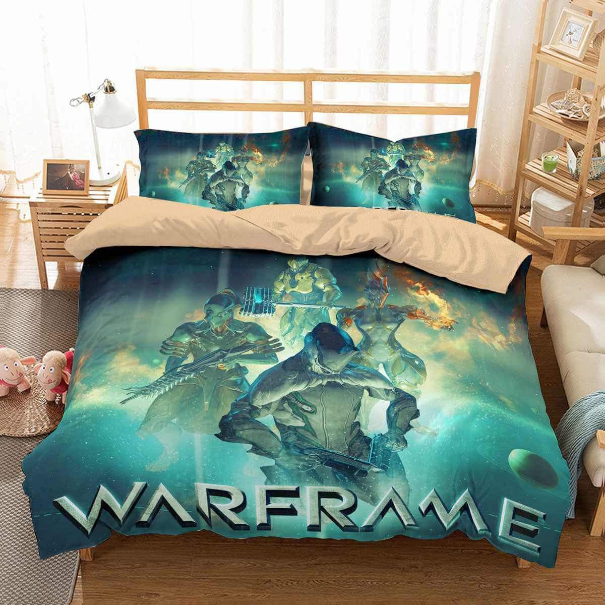 Warframe 3D Customized Duvet Cover Bedding Set