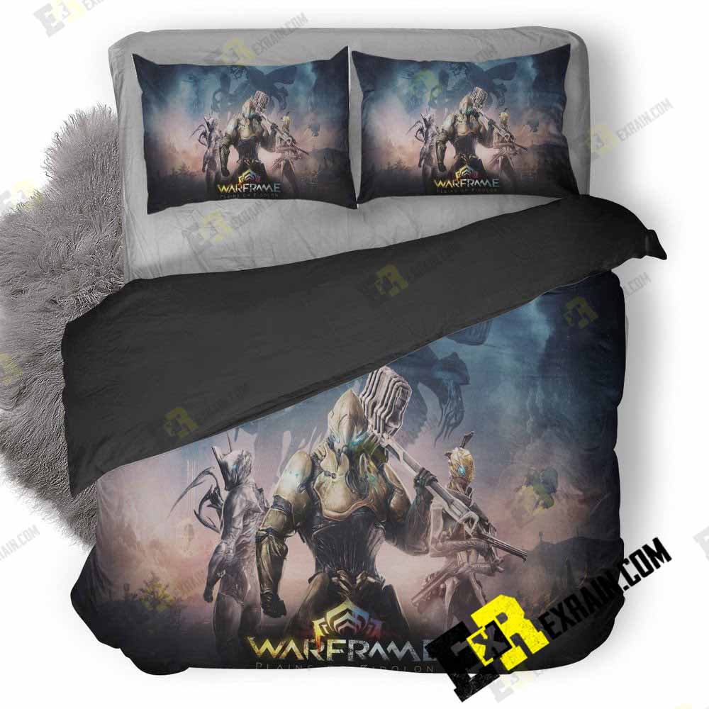 Warframe Plains Of Eidolon U8 3D Customized Duvet Cover Bedding Set