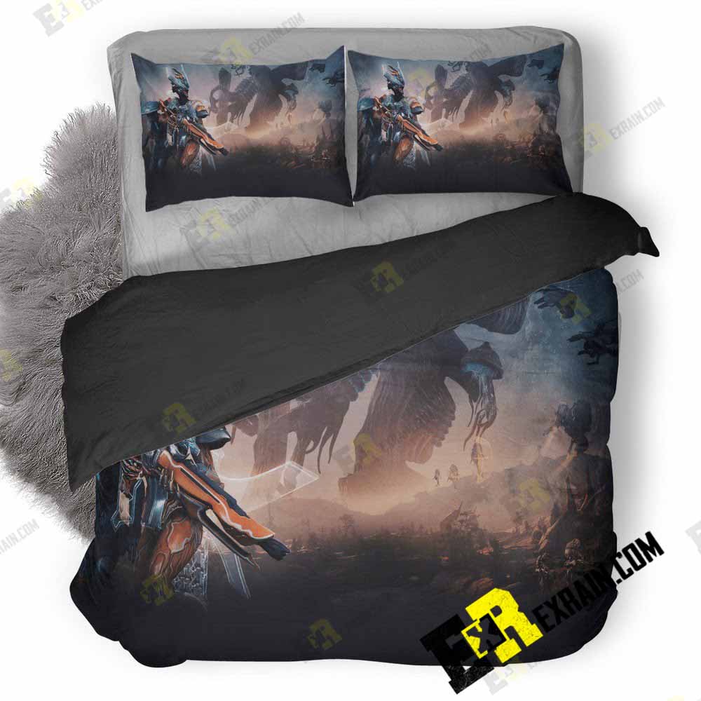 Warframe Plains Of Eidolon X6 3D Customized Duvet Cover Bedding Set