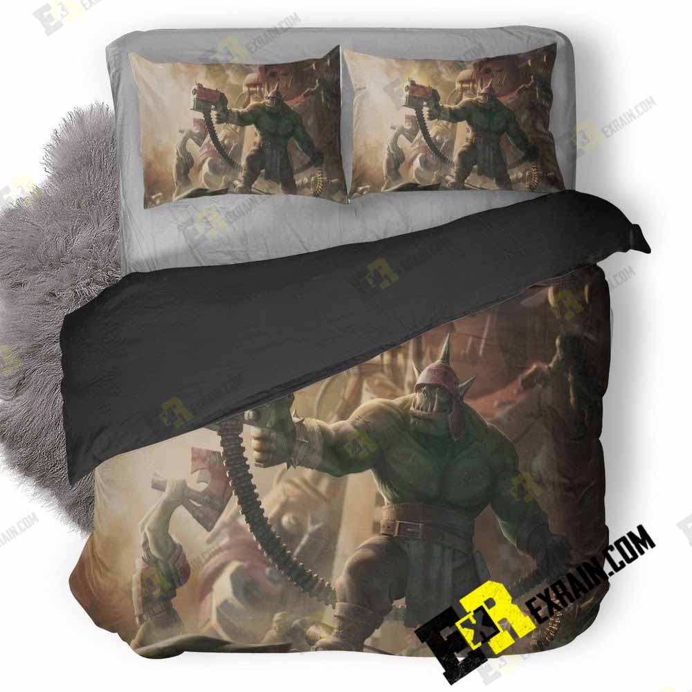 Warhammer 3D Customized Duvet Cover Bedding Set