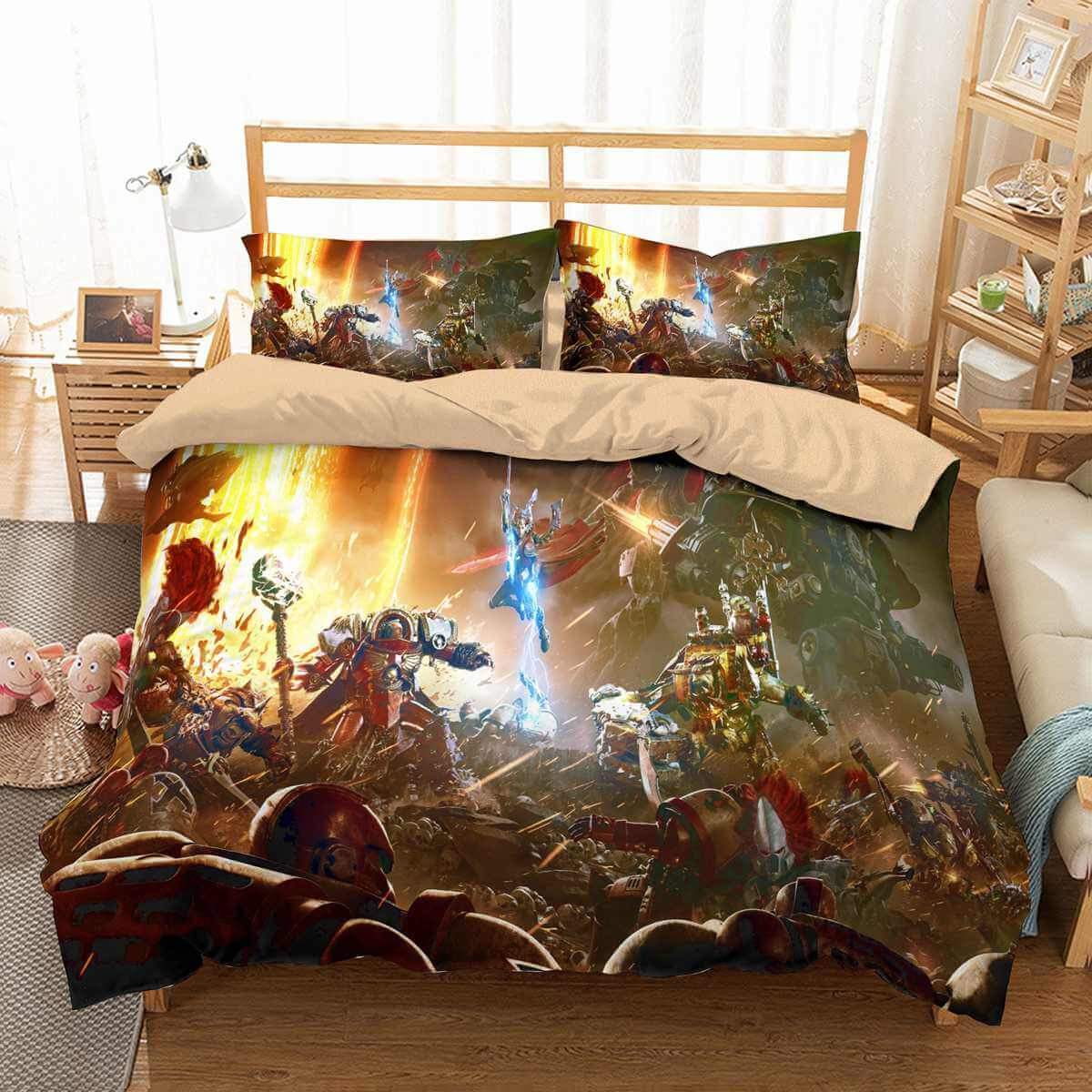 Warhammer 3D Customized Duvet Cover Bedding Set