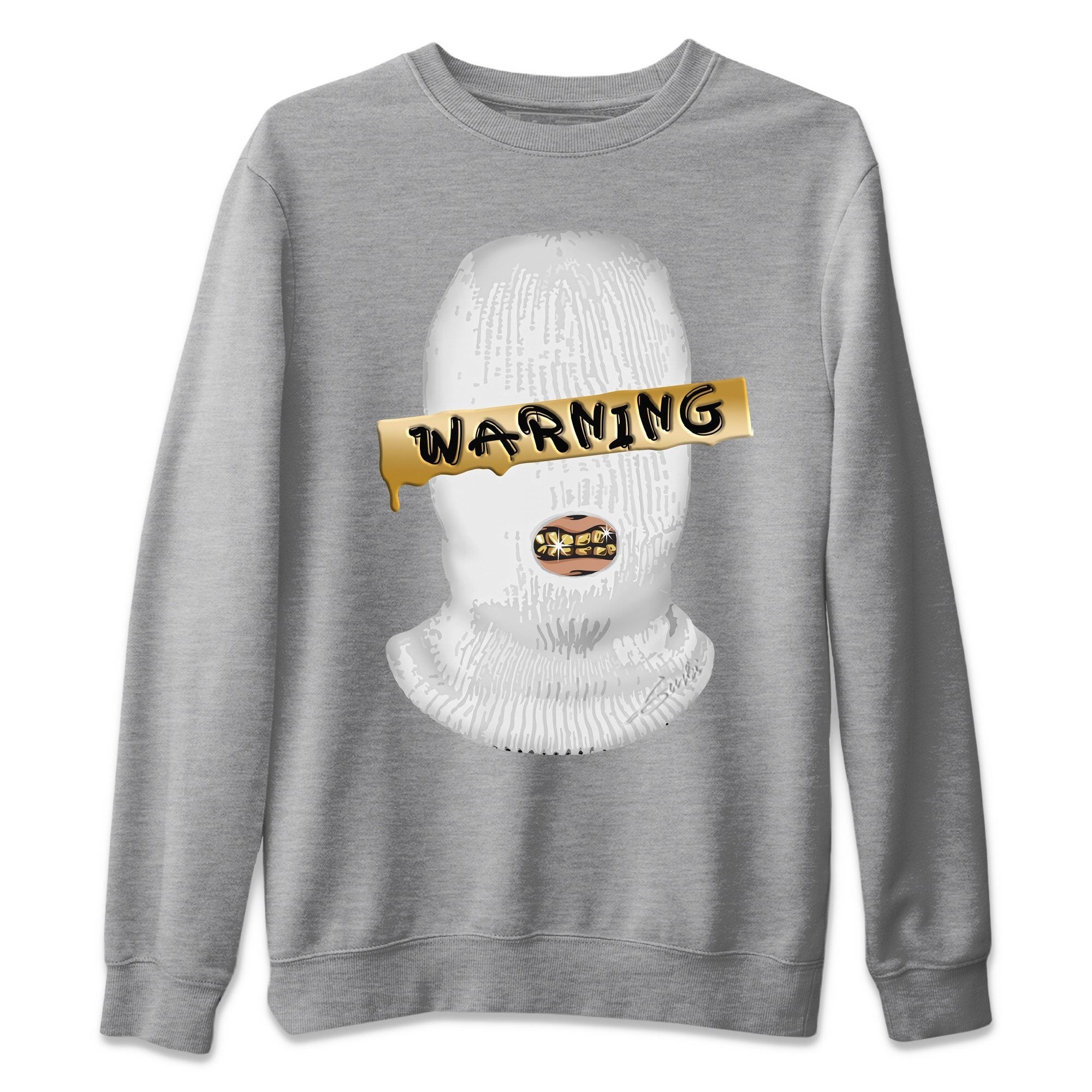 Warning Unisex Sweater – Air Jordan 12 Royalty, Sneakers Matching Sweater