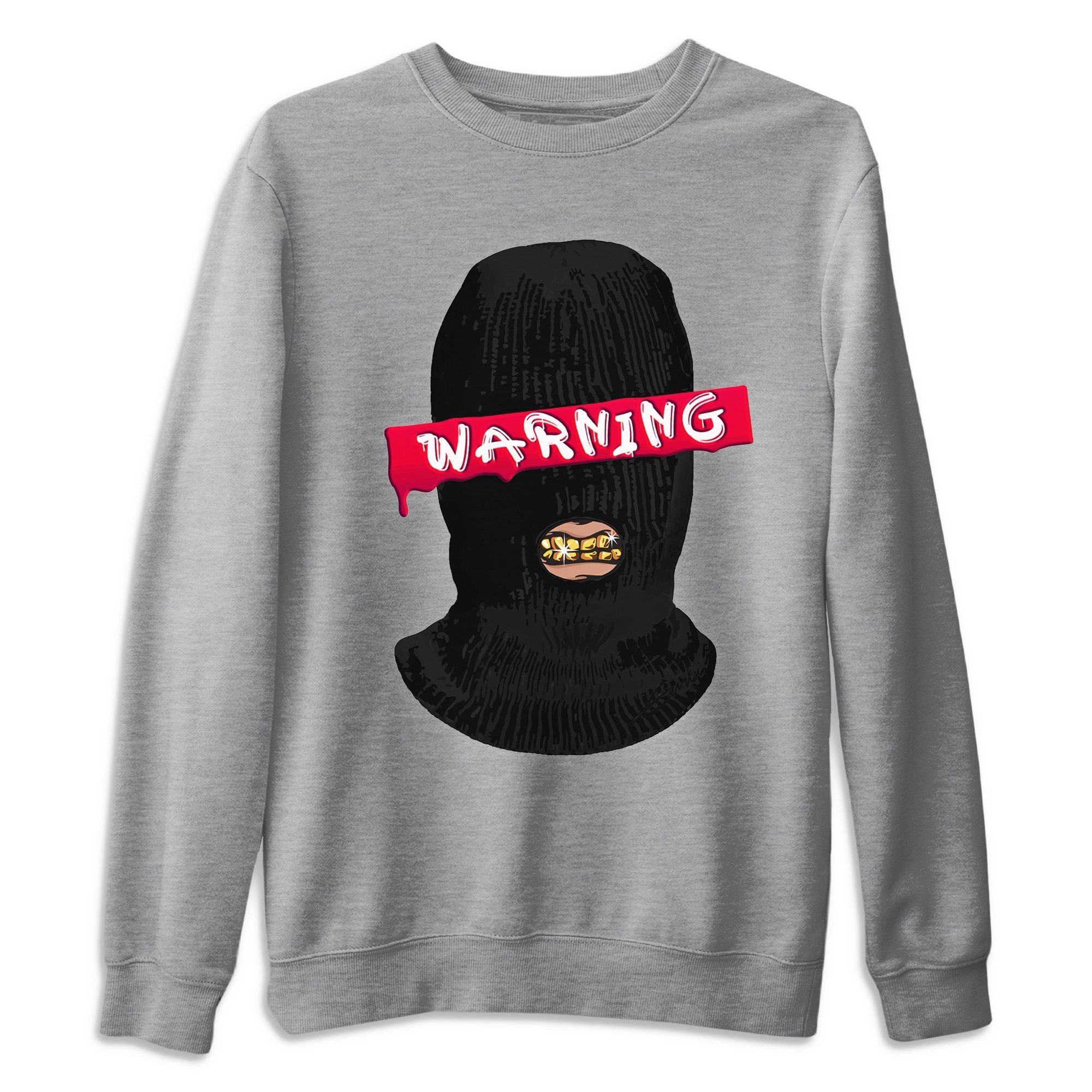 Warning Unisex Sweater – Air Jordan 13 Very Berry, Sneakers Matching Sweater