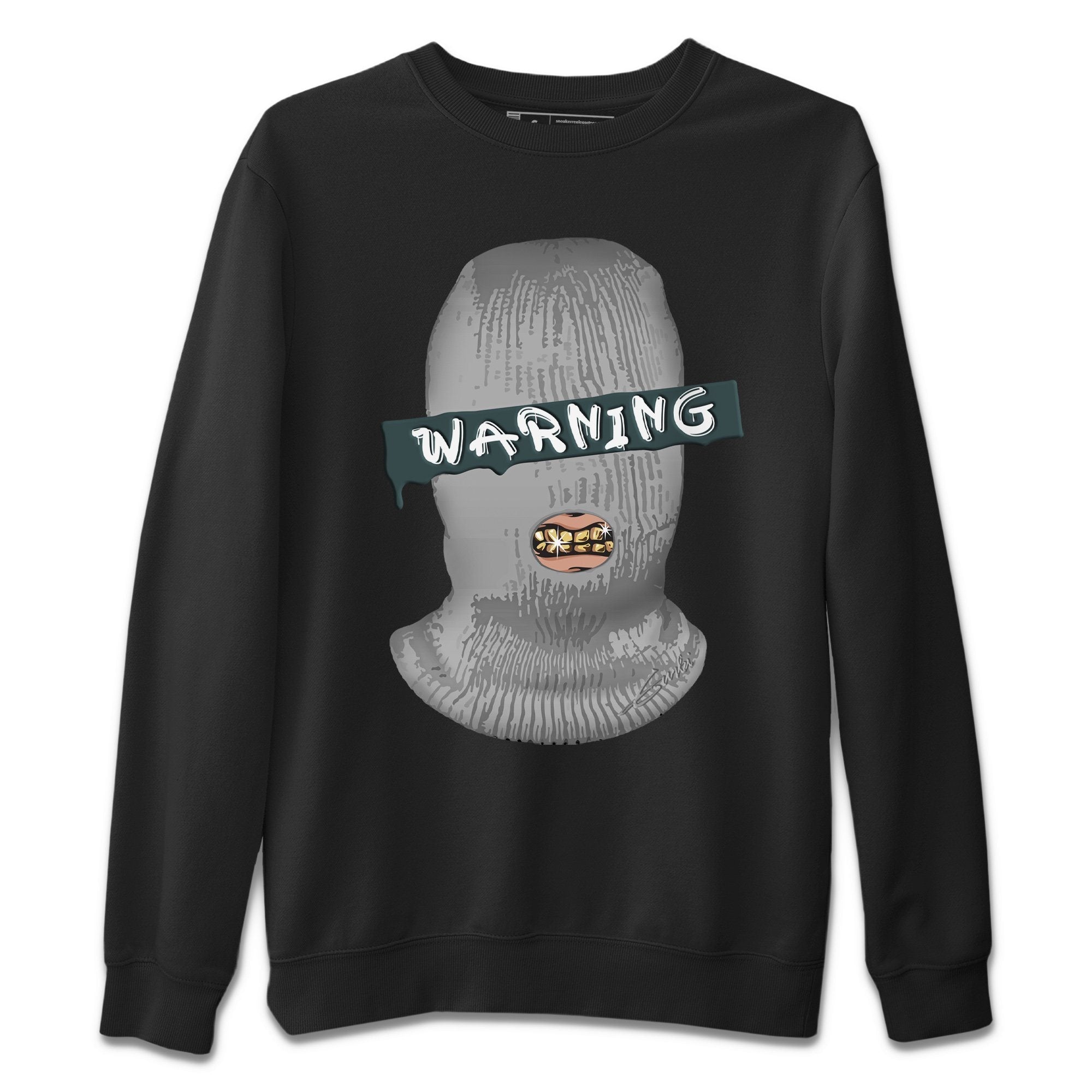 Warning Unisex Sweater – Air Jordan 1 Element Gore-Tex Black Grey, Sneakers Matching Sweater