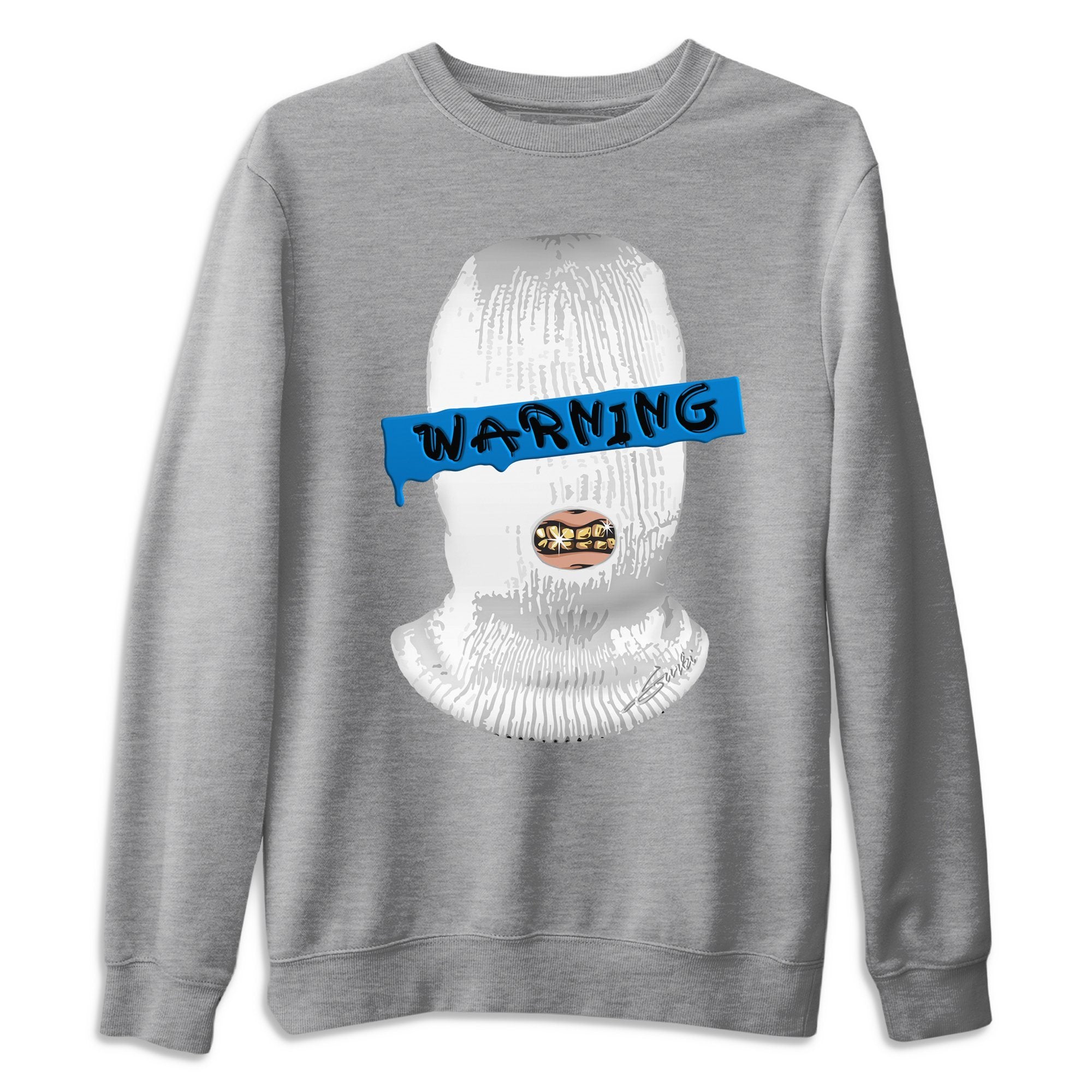 Warning Unisex Sweater – Air Jordan 1 Travis Scott Fragment, Sneakers Matching Sweater