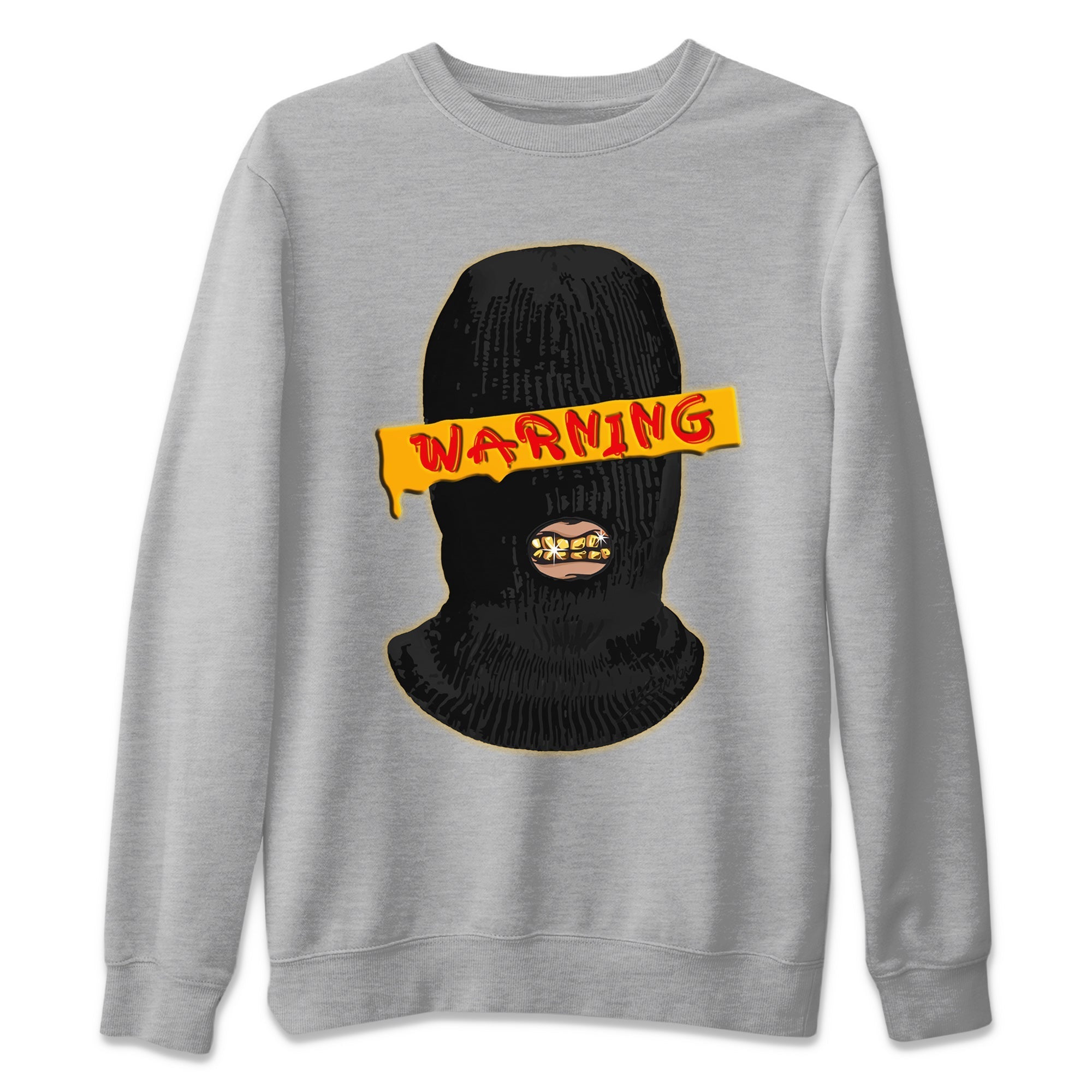 Warning Unisex Sweater – Air Jordan 7 Citrus, Sneakers Matching Sweater