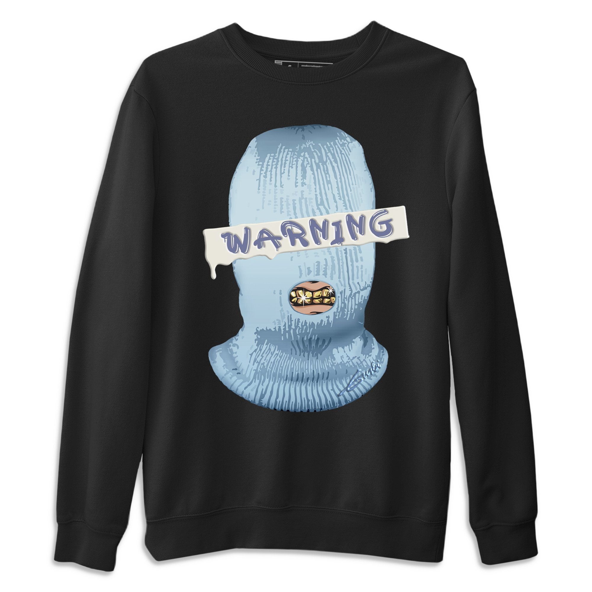 Warning Unisex Sweater – Yeezy 350 Mono Ice, Sneakers Matching Sweater