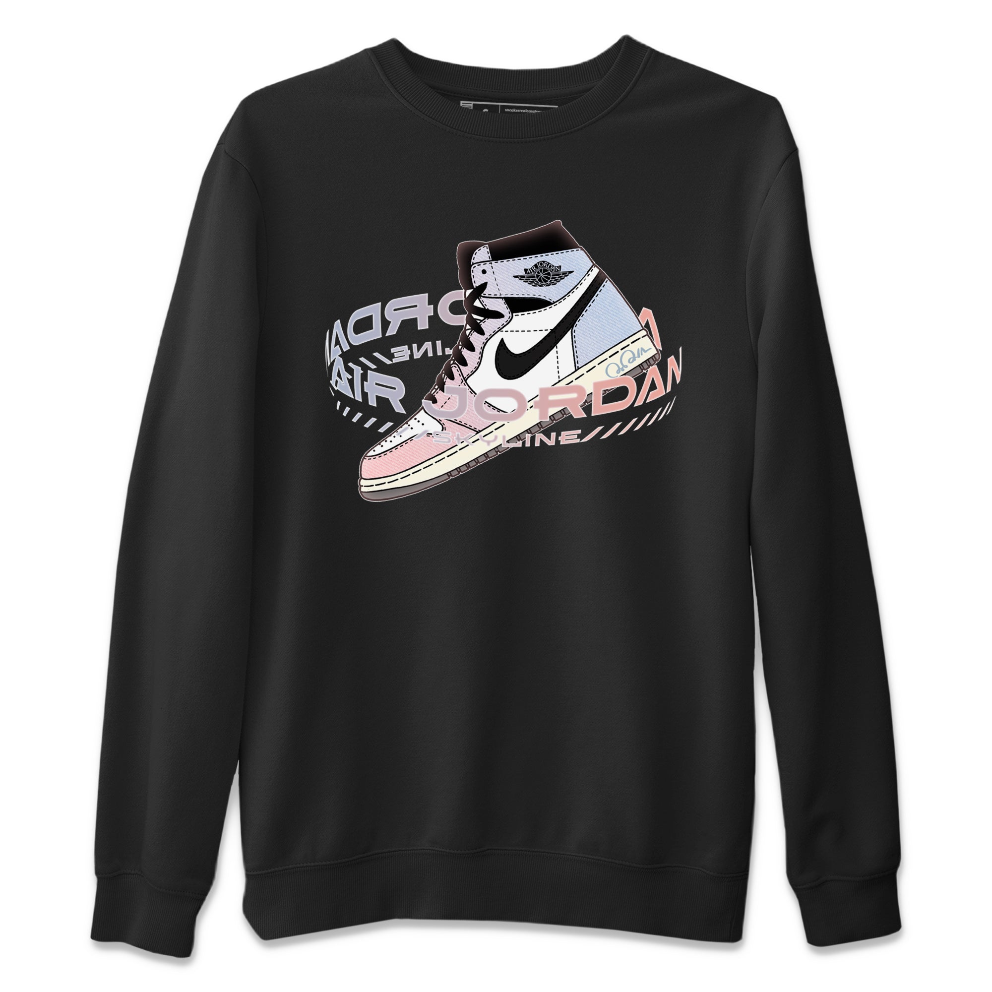 Warping Space Unisex Sweater – Air Jordan 1 Skyline, Sneakers Matching Sweater