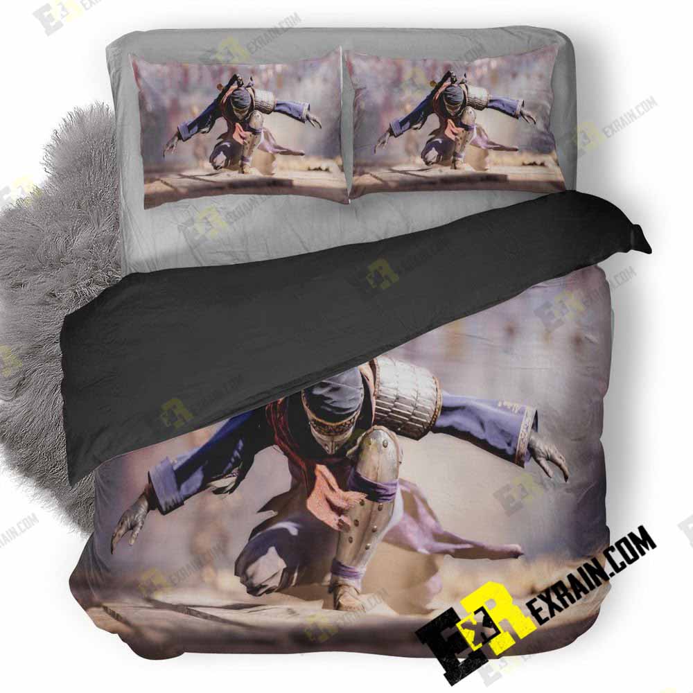 Warrior Assassins Creed Origins I3 3D Customized Duvet Cover Bedding Set