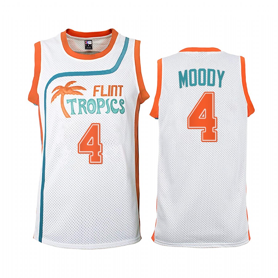Warriors Moses Moody #4 Jackie Moon Flint Tropics Jersey