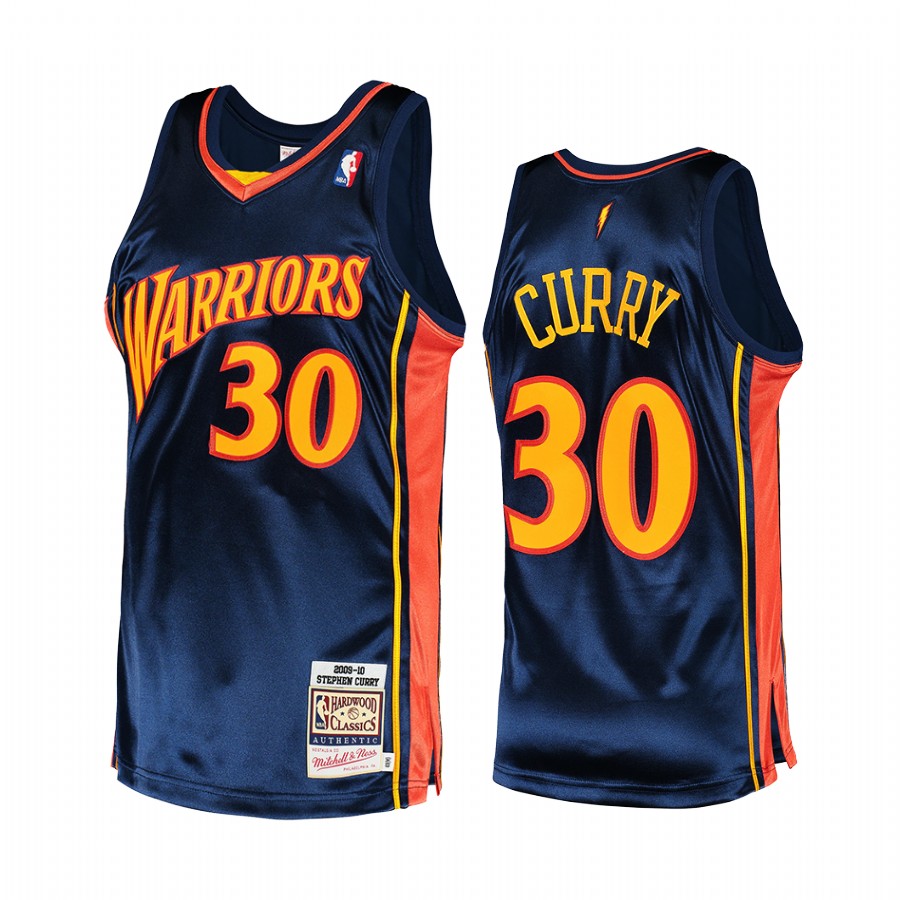 Warriors Stephen Curry #30 2009 Hardwood Classics Jersey