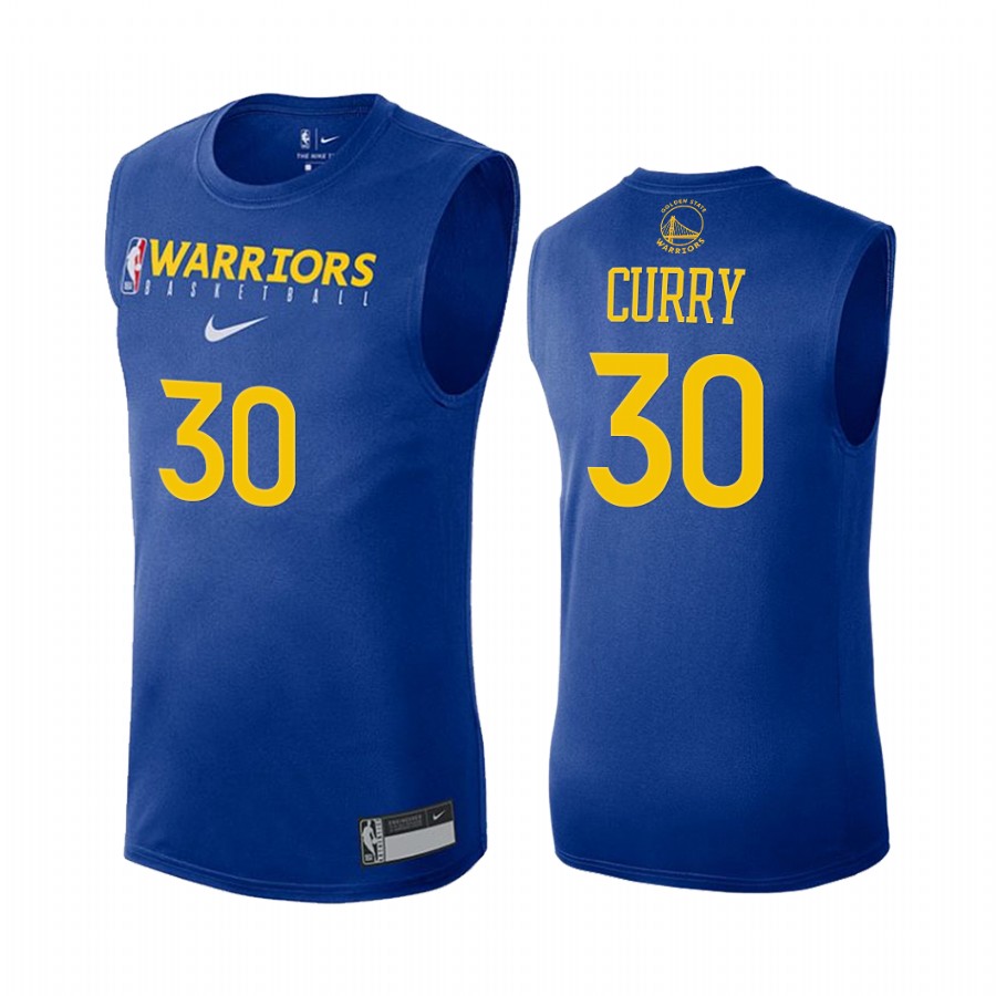 Warriors Stephen Curry #30 2020 Practice Jersey