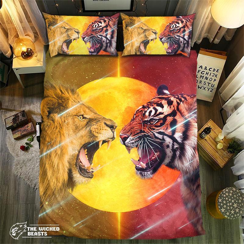 Wars Of The Kings Lion Collection 3D Customized Duvet Cover Bedding Set