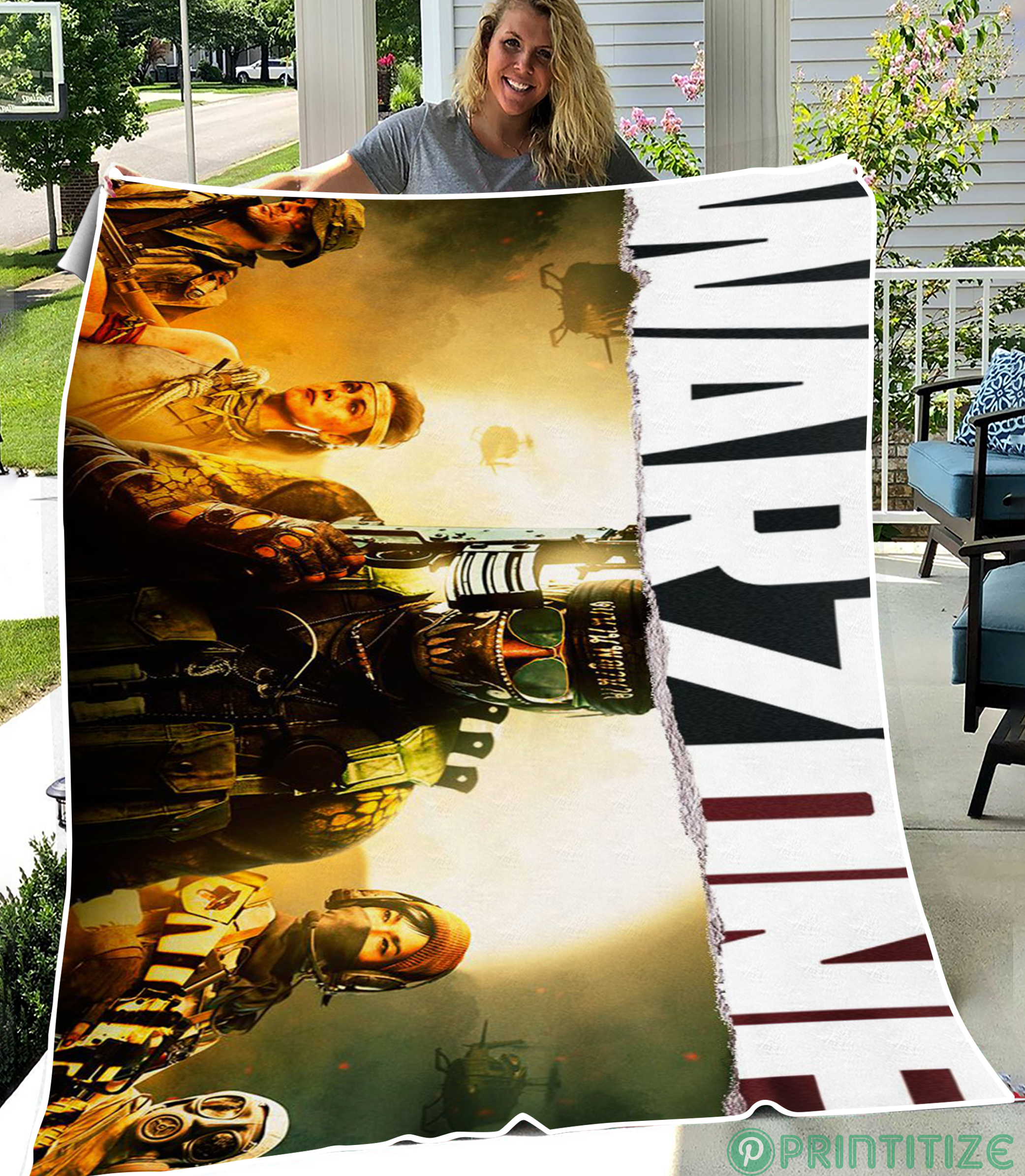 Warzone Battle Pass Season 2 Fleece Blanket
