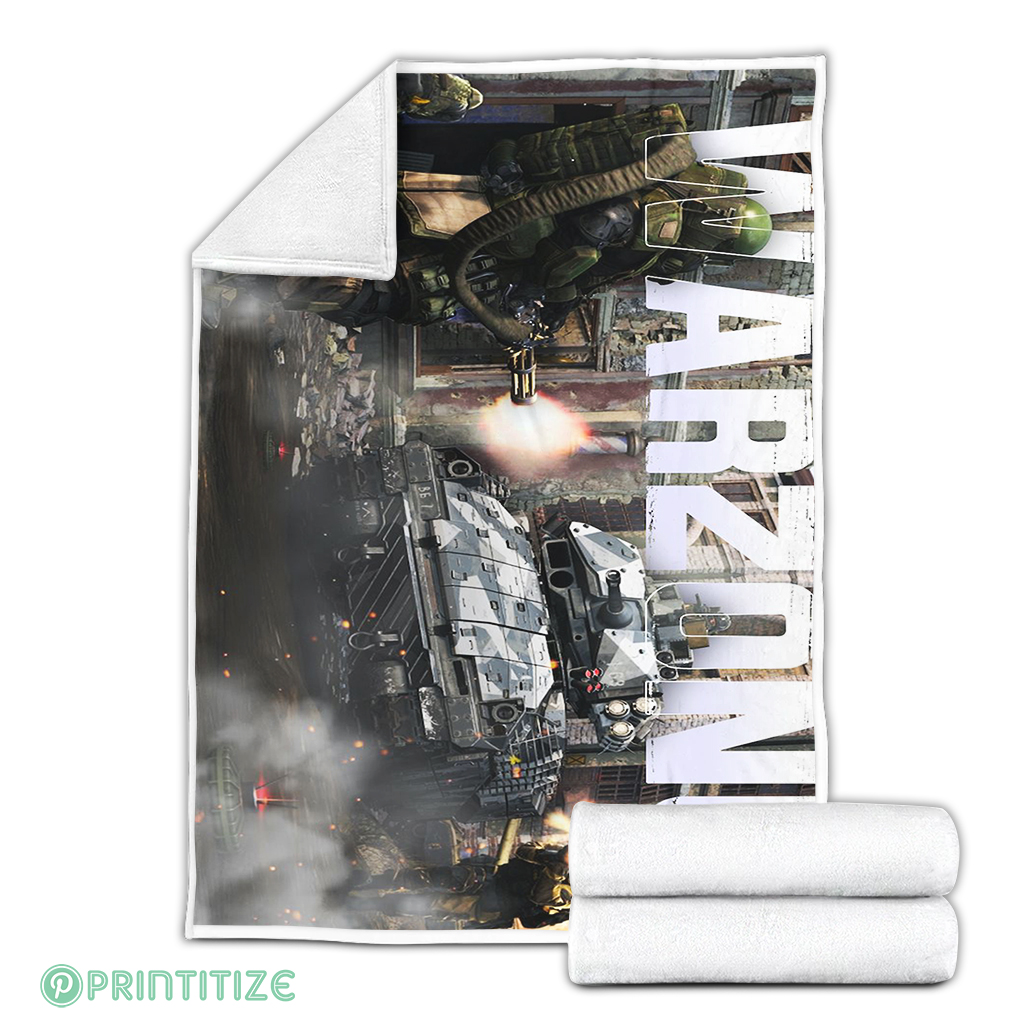 Warzone Call Of Duty Fleece Blanket