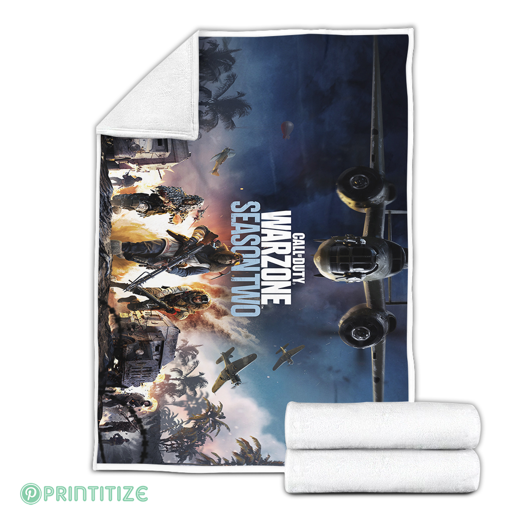 Warzone Pacific Season 2 Fleece Blanket
