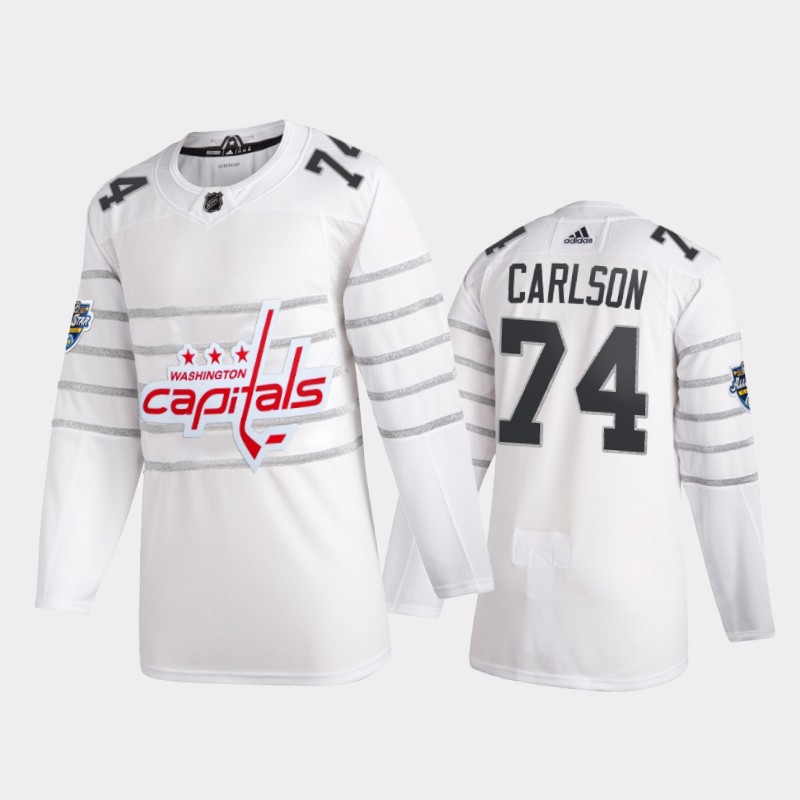 Washington Capitals John Carlson #74 2020 NHL All-Star Game White Jersey