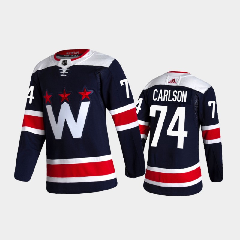 Washington Capitals John Carlson #74 Alternate Navy 2020-21 Jersey