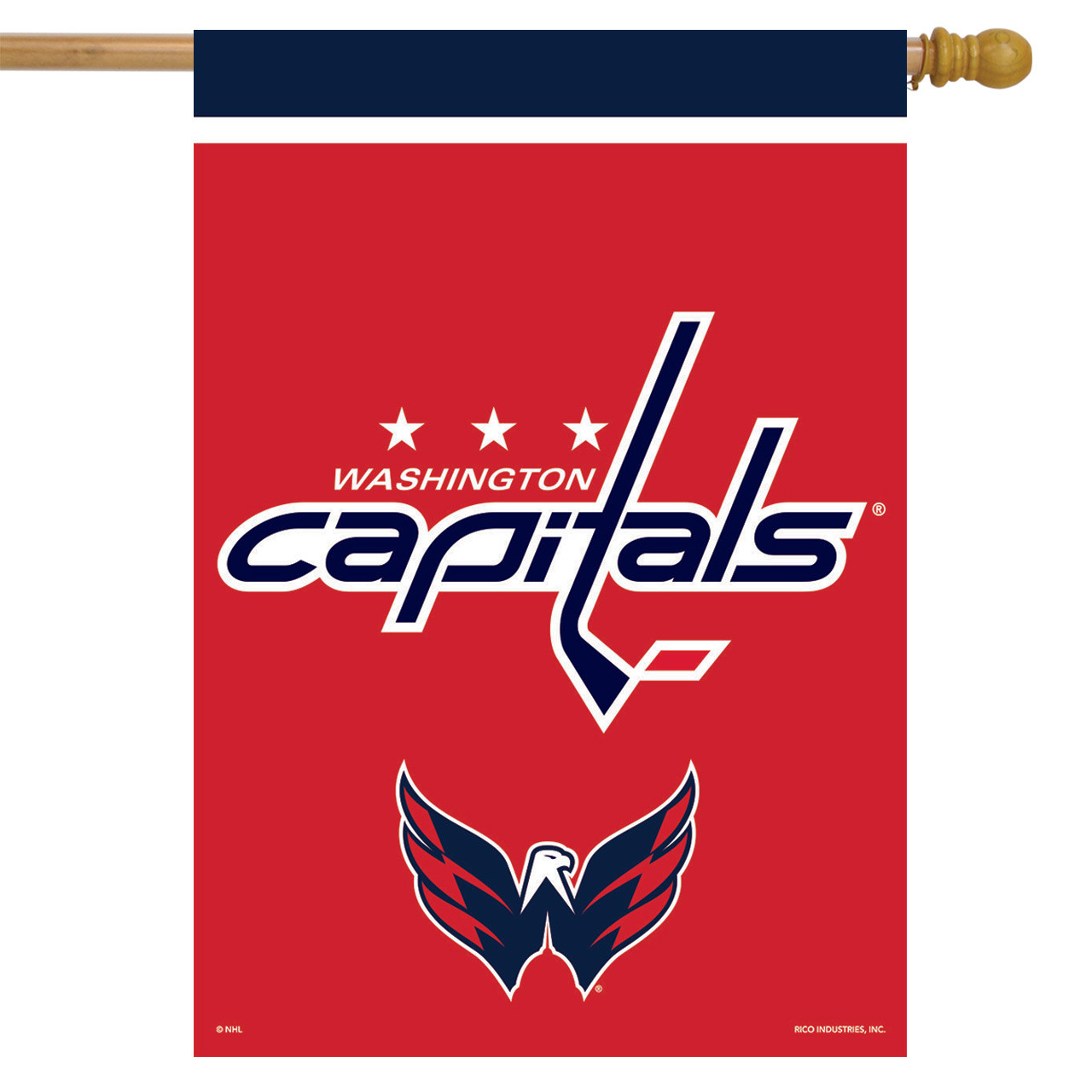 Washington Capitals NHL Garden Flag, House Flag