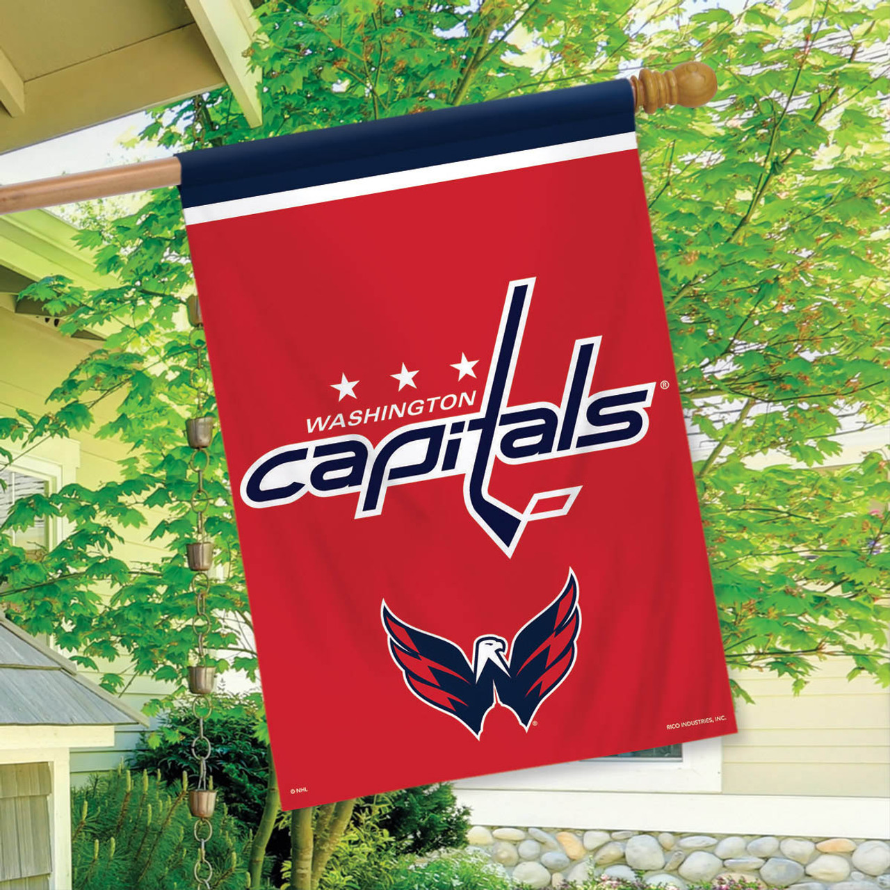 Washington Capitals NHL Garden Flag, House Flag