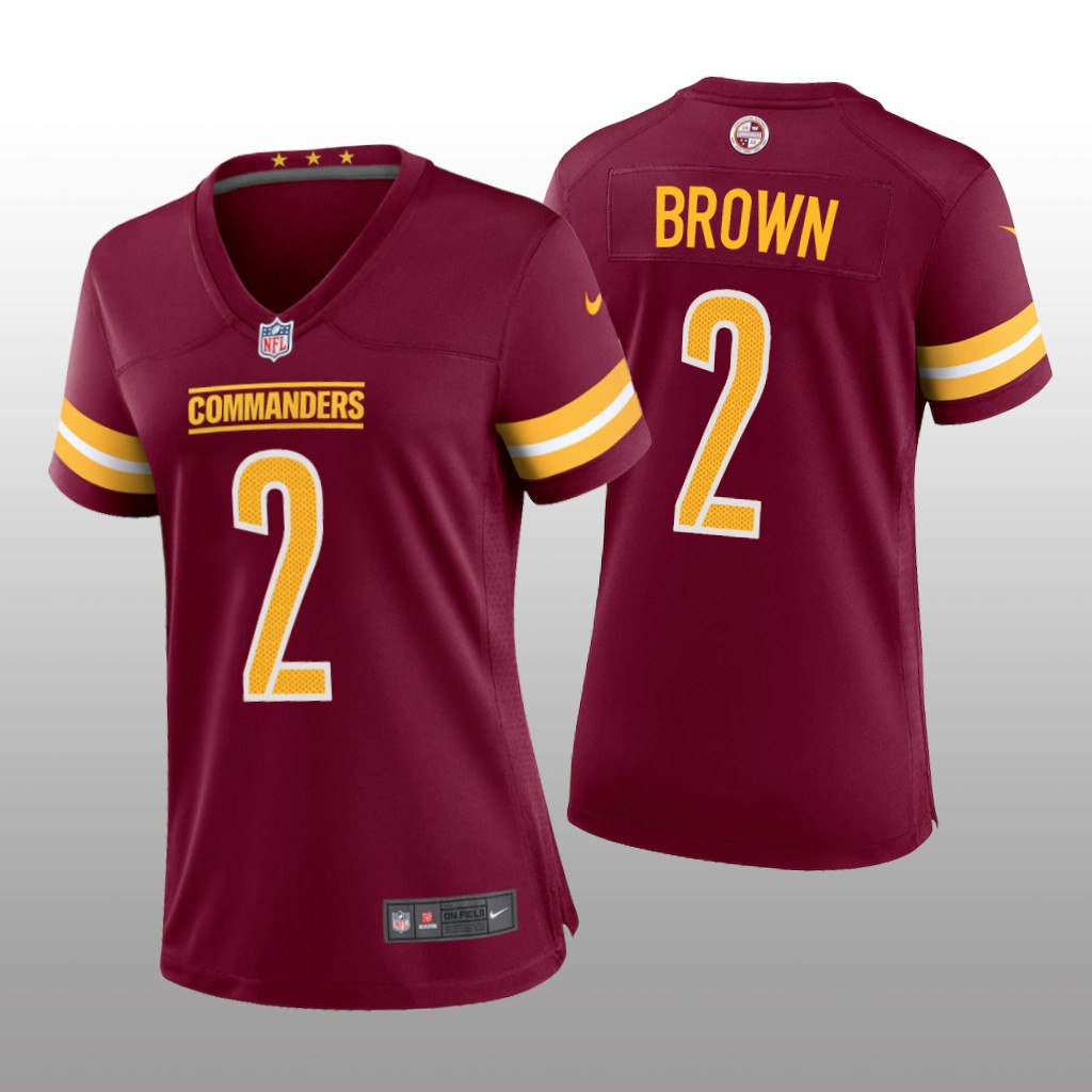 Washington Commanders Dyami Brown Burgundy Jersey Game - Women's