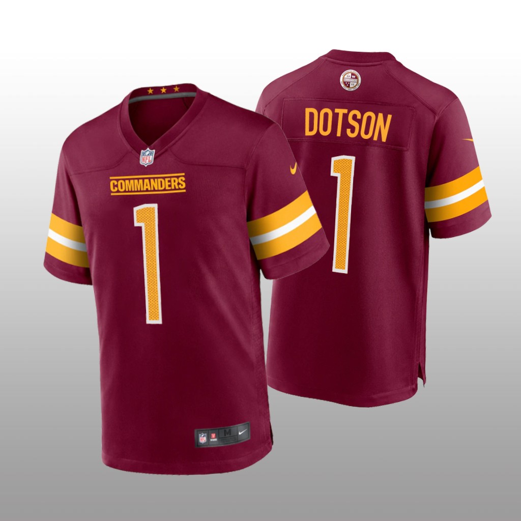 Washington Commanders Jahan Dotson Burgundy Jersey Game - Youth