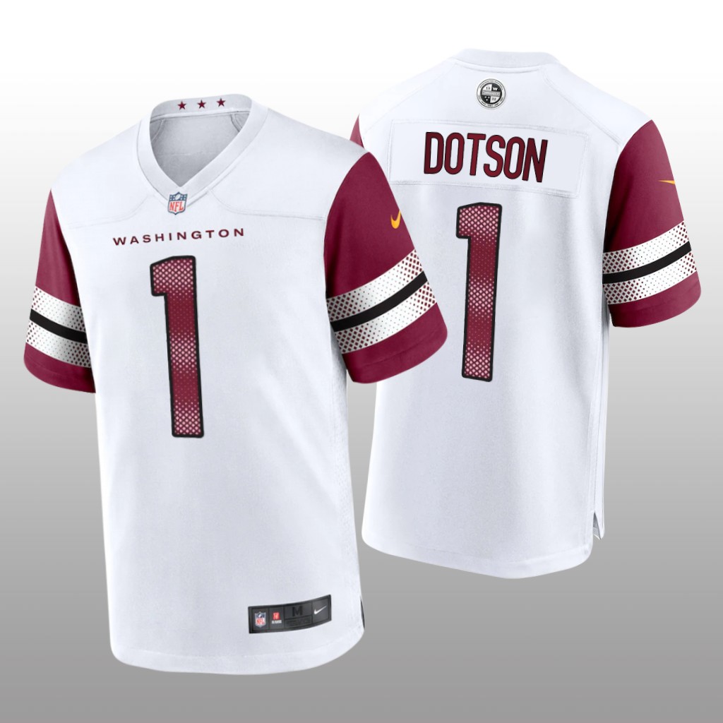 Washington Commanders Jahan Dotson White Jersey Game - Men's