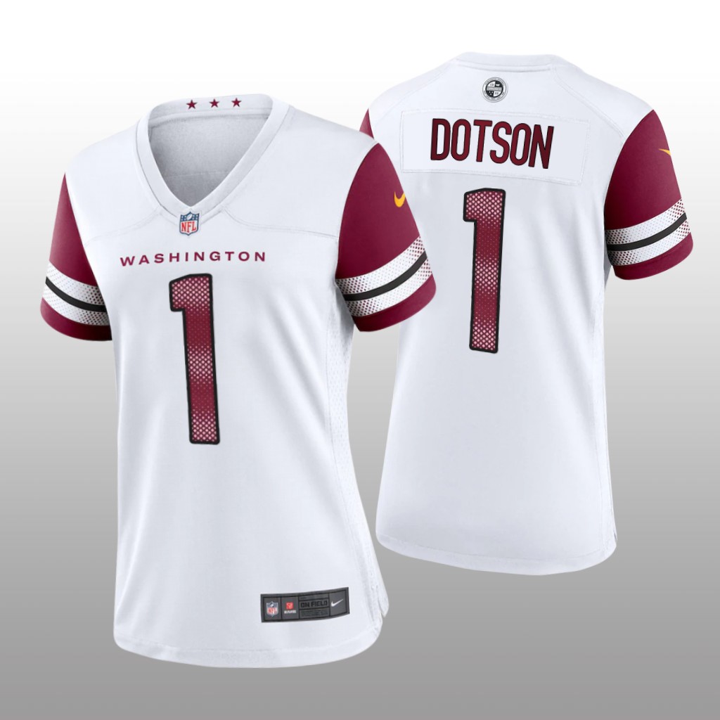 Washington Commanders Jahan Dotson White Jersey Game - Women's