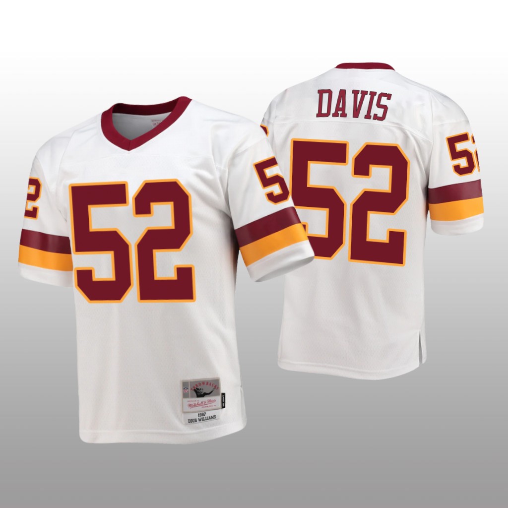 Washington Commanders Jamin Davis White Legacy Throwback - Men's