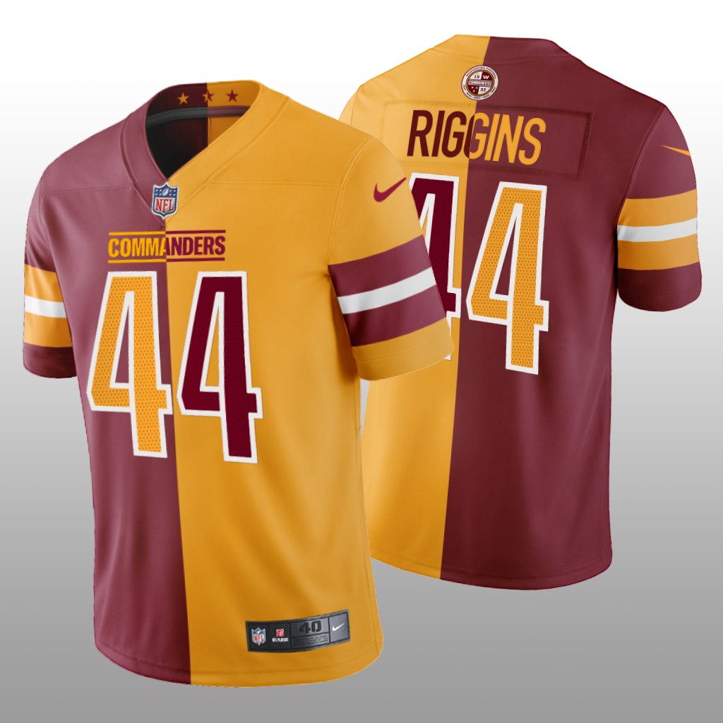 Washington Commanders John Riggins Burgundy Gold Split - Men's