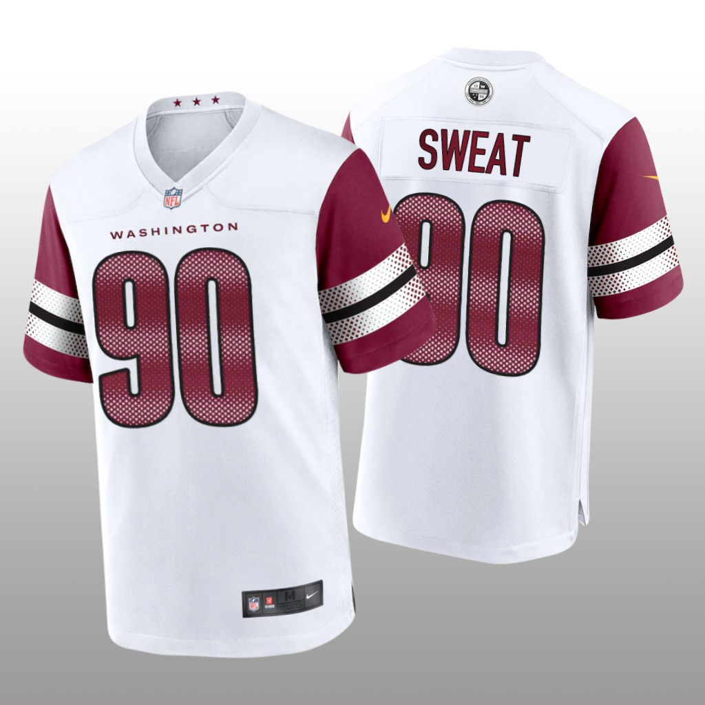 Washington Commanders Montez Sweat White Jersey Game - Men's