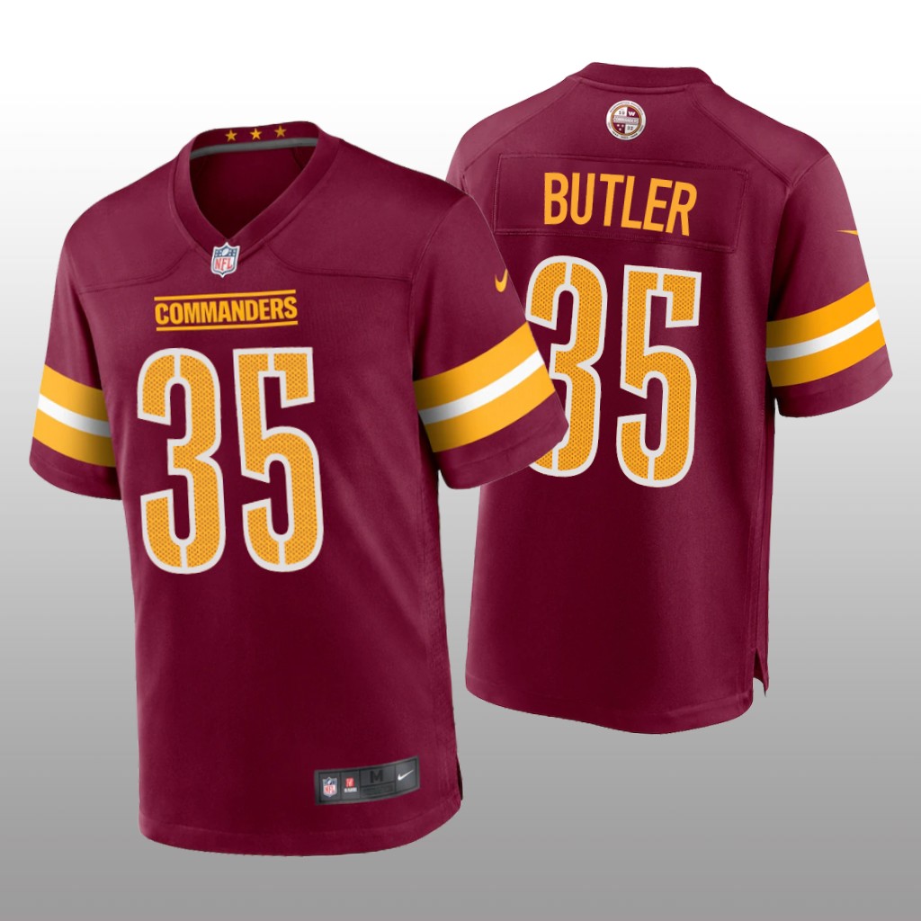 Washington Commanders Percy Butler Burgundy Jersey Game - Men's