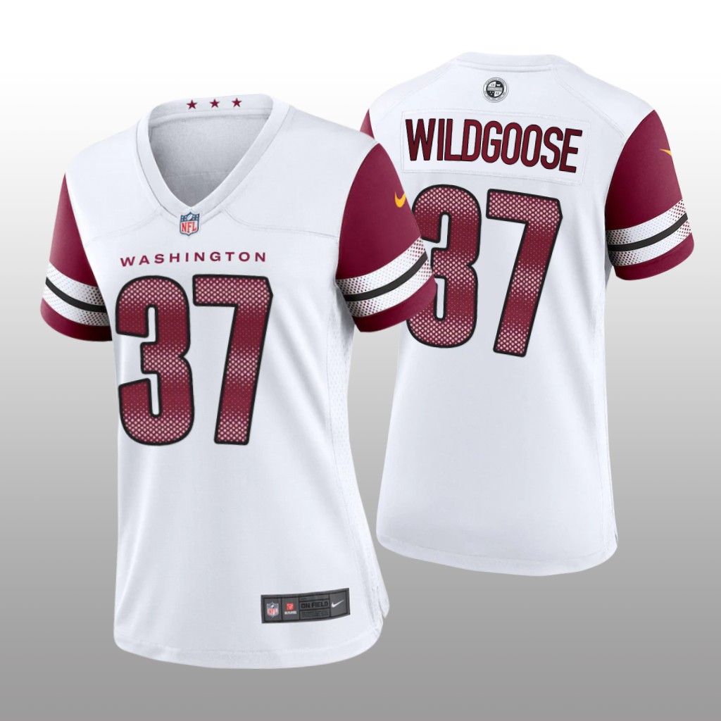 Washington Commanders Rachad Wildgoose White Jersey Game - Women's