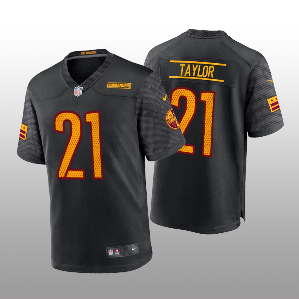 Washington Commanders Sean Taylor Black Jersey Alternate Game - Youth