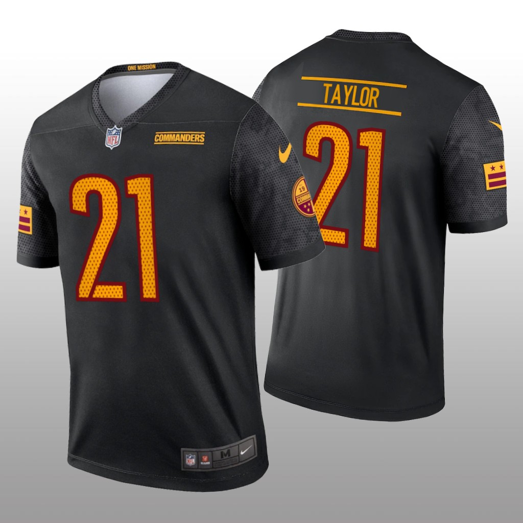 Washington Commanders Sean Taylor Black Jersey Alternate Legend - Men's