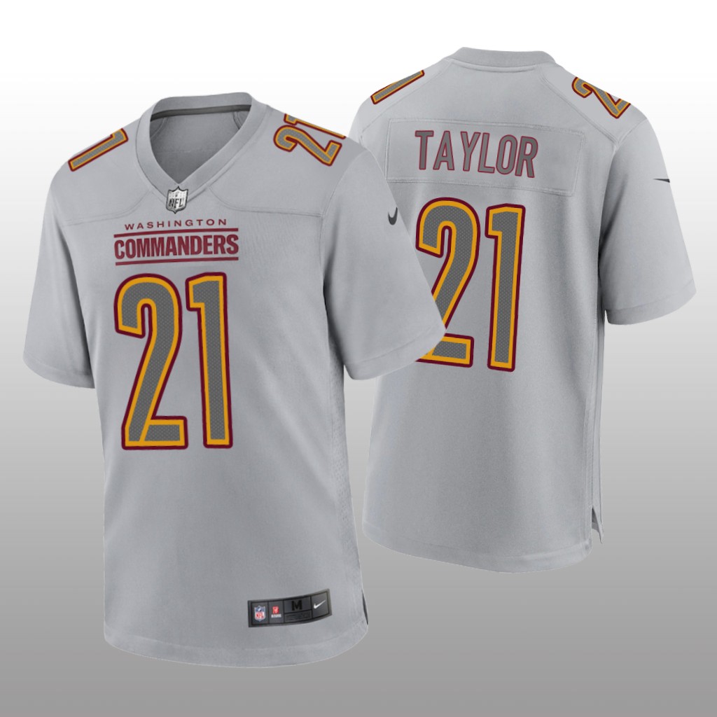 Washington Commanders Sean Taylor Gray Jersey Atmosphere Fashion Game - Men's