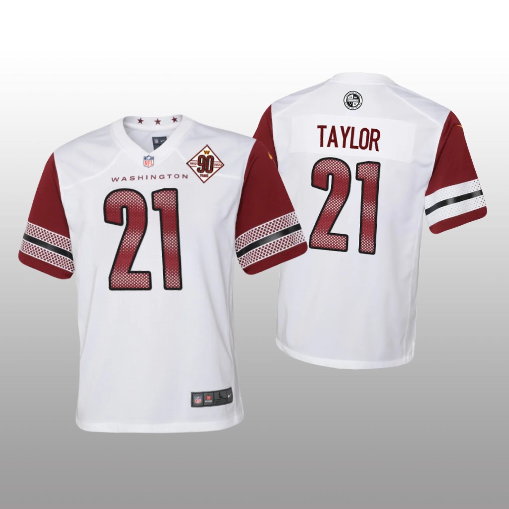 Washington Commanders Sean Taylor White Jersey 90th Anniversary - Youth