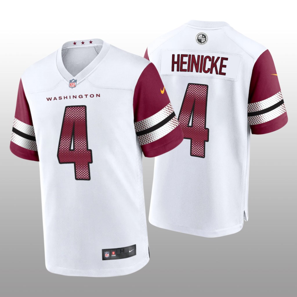 Washington Commanders Taylor Heinicke White Jersey Game - Men's