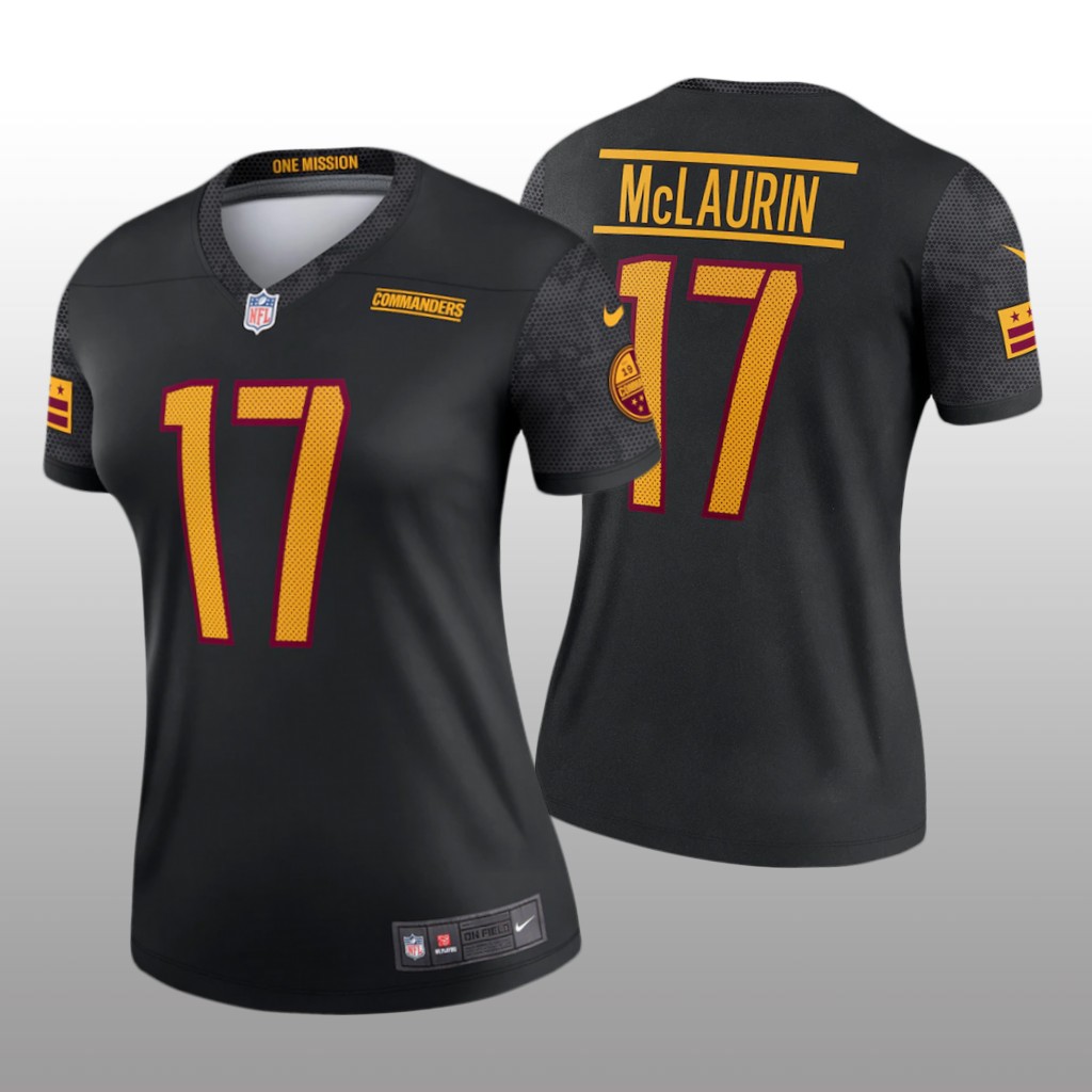 Washington Commanders Terry McLaurin Black Jersey Legend - Women's