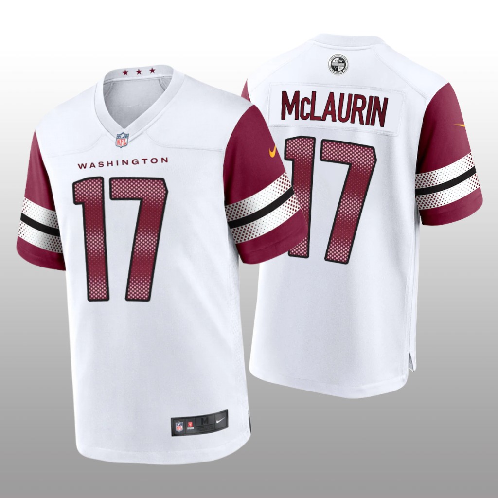 Washington Commanders Terry McLaurin White Jersey Game - Men's