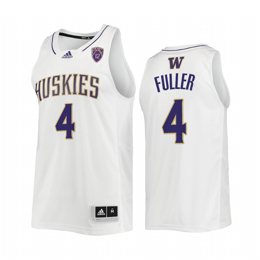 Washington Huskies PJ Fuller Jersey 2022 College White Uniform