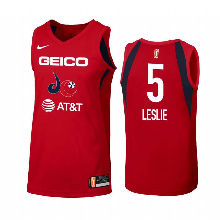 Washington Mystics Kiara Leslie Primary Women's Jersey