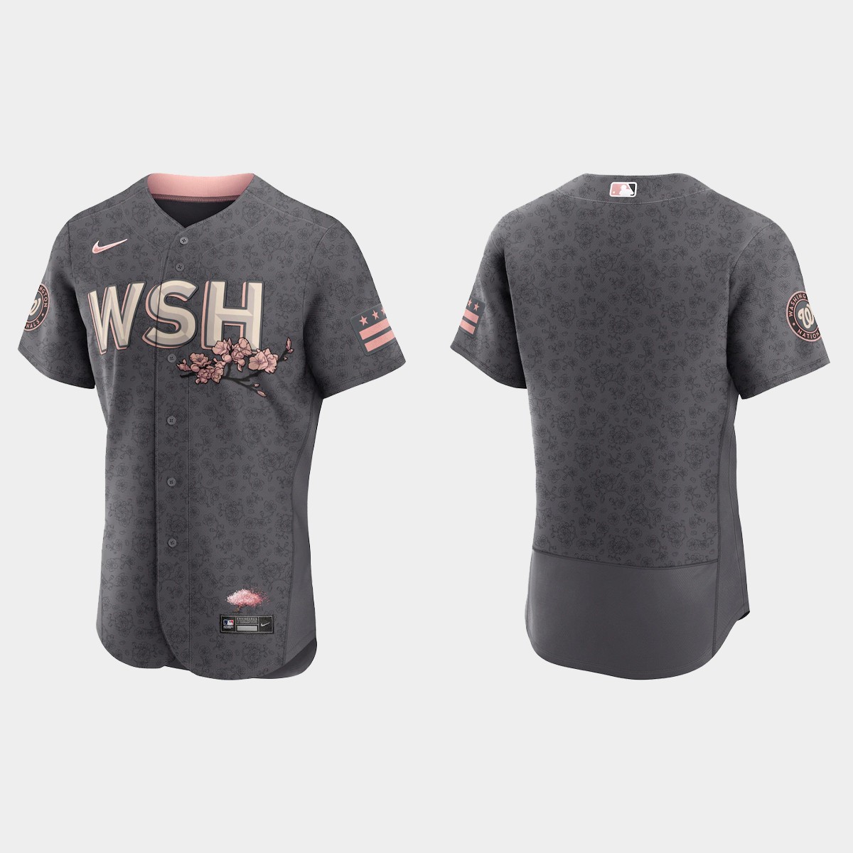 Washington Nationals 2022 City Connect Jersey - Gray
