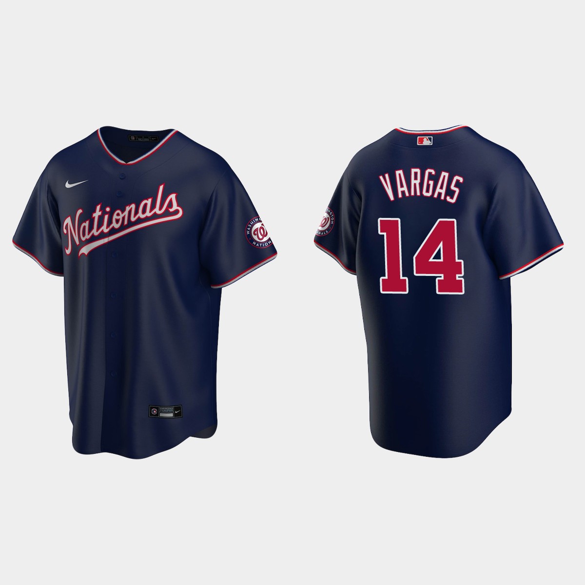 Washington Nationals Ildemaro Vargas Alternate Jersey - Navy