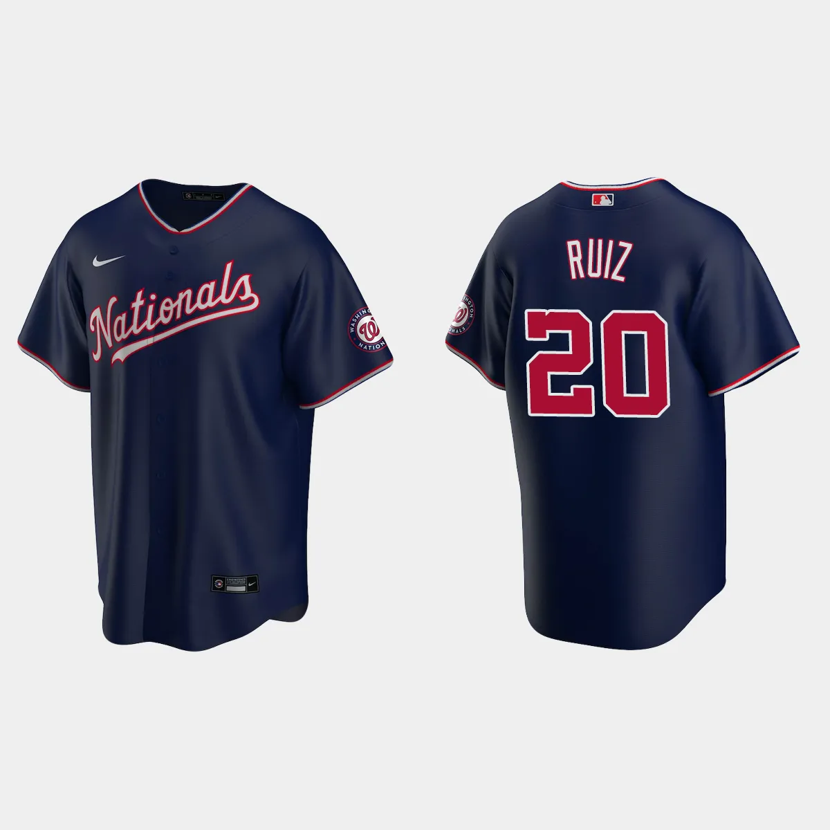 Washington Nationals Keibert Ruiz Alternate Jersey - Navy
