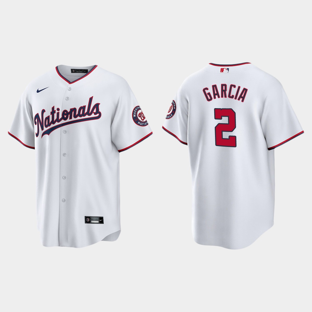Washington Nationals Luis Garcia Alternate Jersey - White