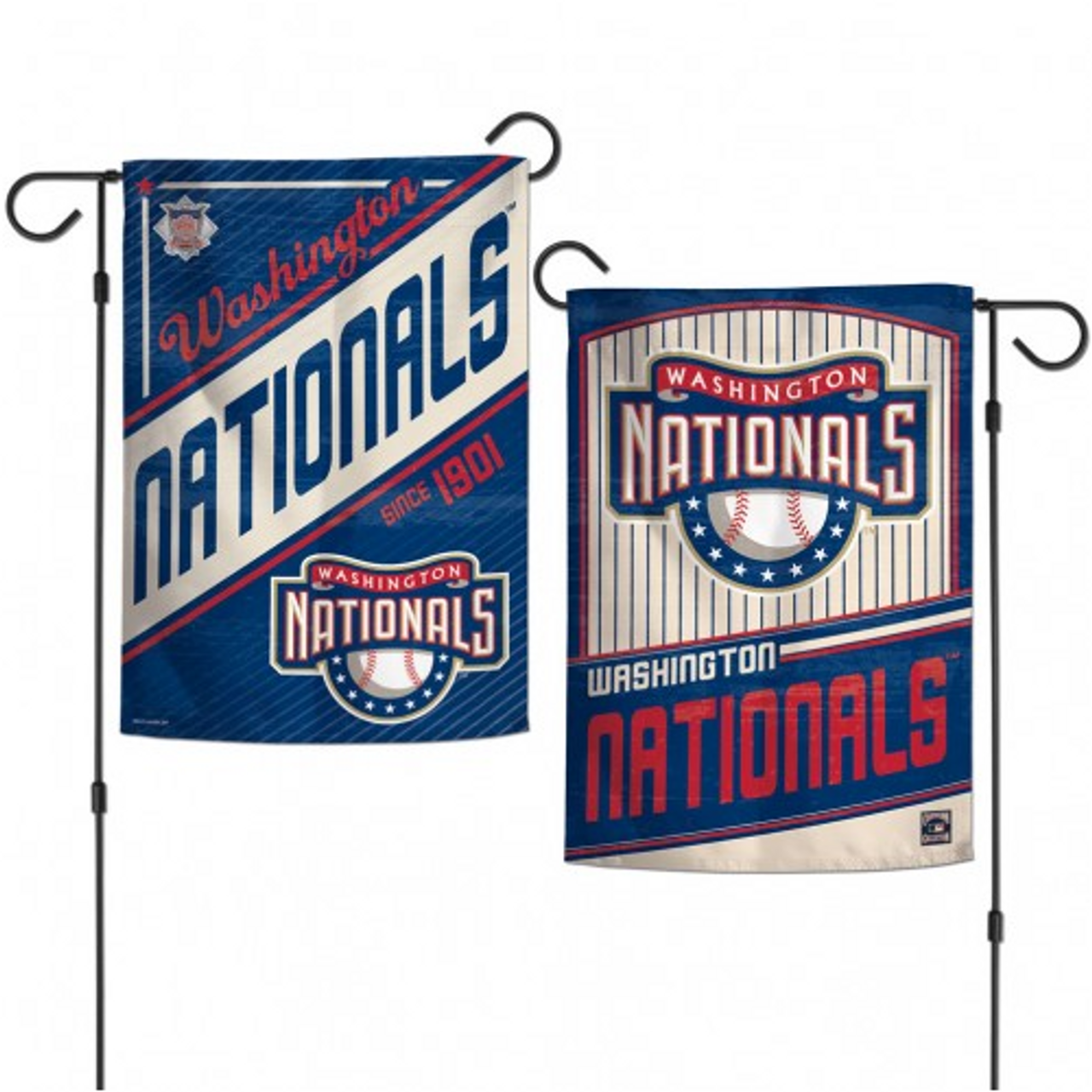 Washington Nationals Retro MLB Garden Flag, House Flag