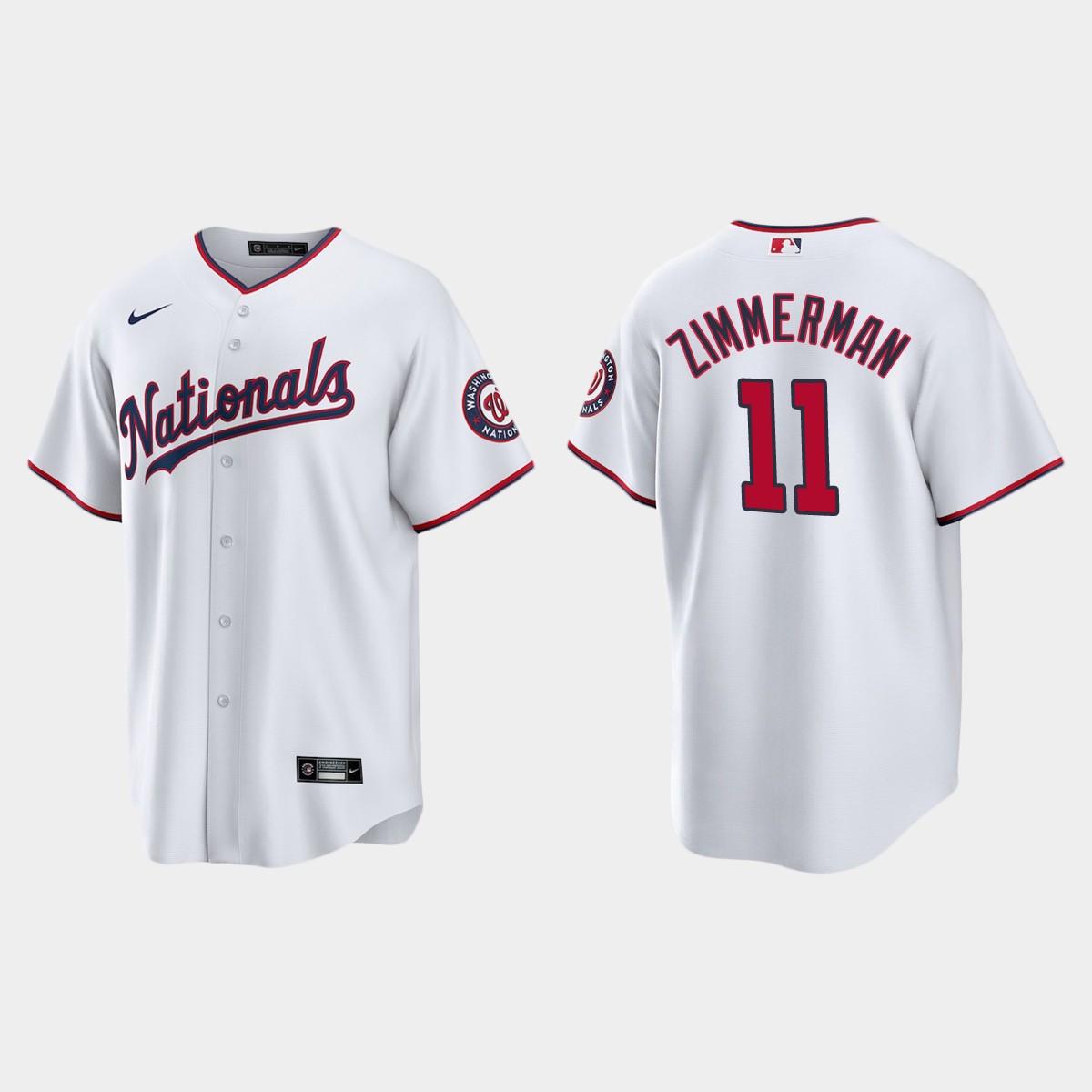 Washington Nationals Ryan Zimmerman Alternate Jersey - White